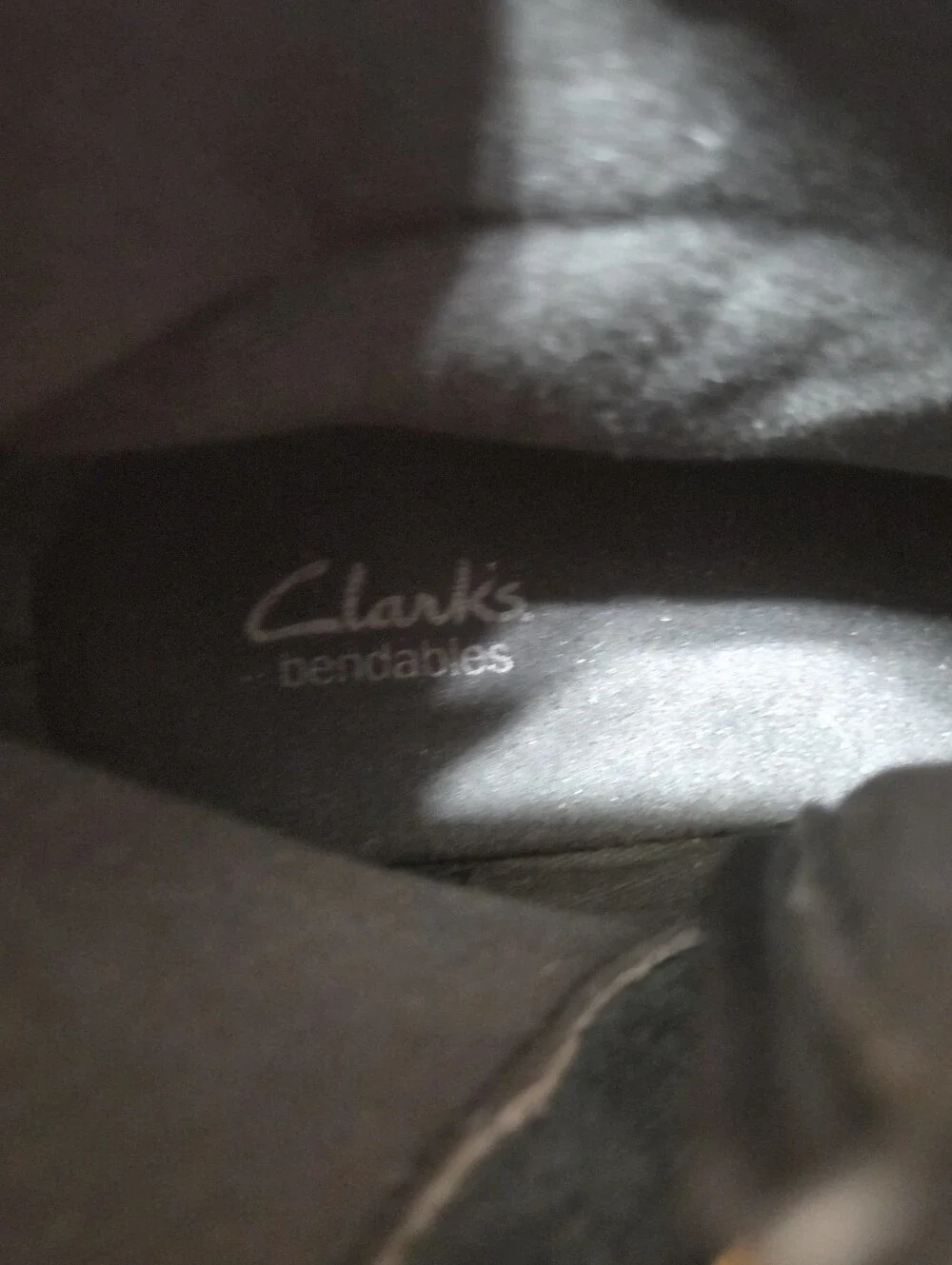 Clarks Artisan Ingalls Nile black leather and suede ankle bootie Womens 10M